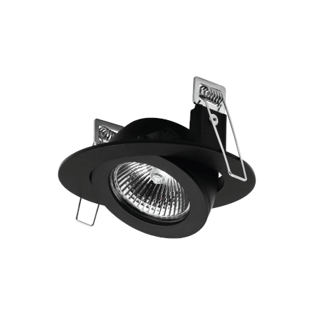 ดาวน์ไลท์ SL LIGHTING 506A ทรงกลม สีดำ_0