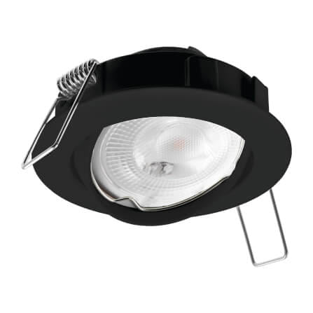 ดาวน์ไลท์ SL LIGHTING 513 ทรงกลม สีดำ_0
