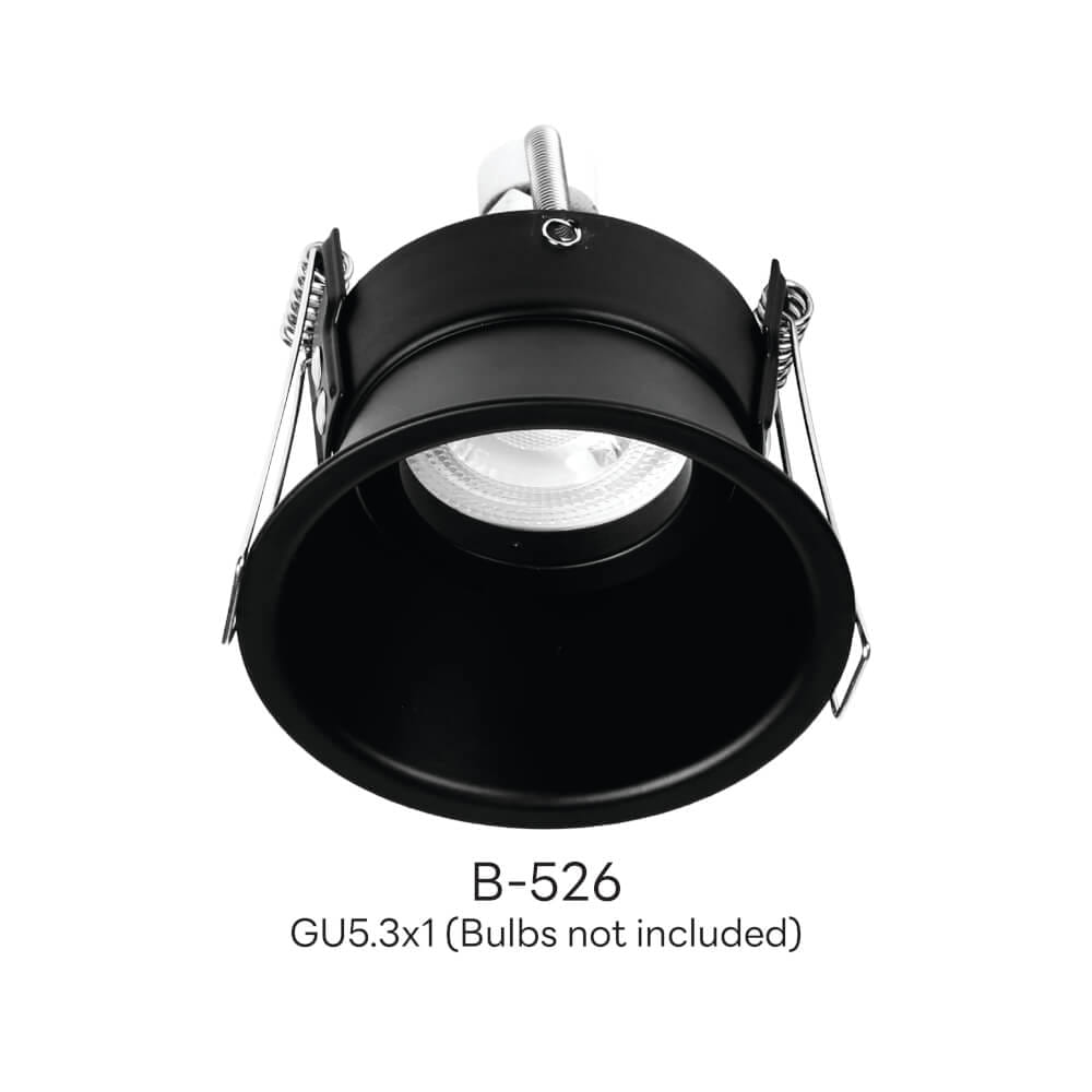 ดาวน์ไลท์ SL LIGHTING 526 สีดำ กลม