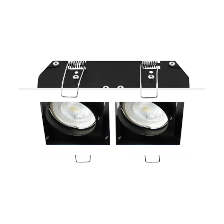 ดาวน์ไลท์ SL LIGHTING 532 ทรงสี่เหลี่ยม สีขาว_0