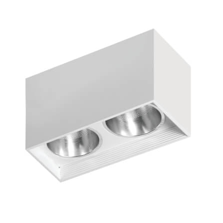 ดาวน์ไลท์ SL LIGHTING 552-2 สี่เหลี่ยม E27 สีขาว_0