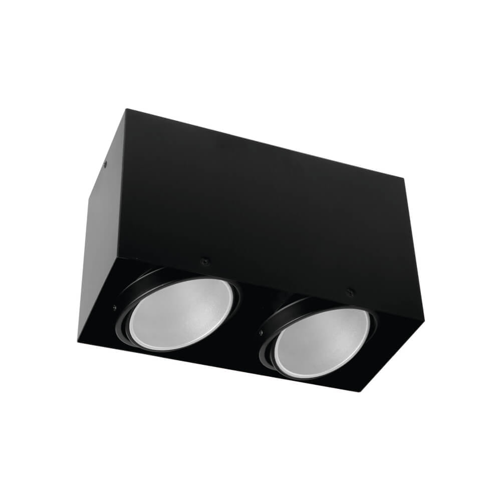ดาวน์ไลท์ SL LIGHTING 557-2 สี่เหลี่ยม E27 สีดำ