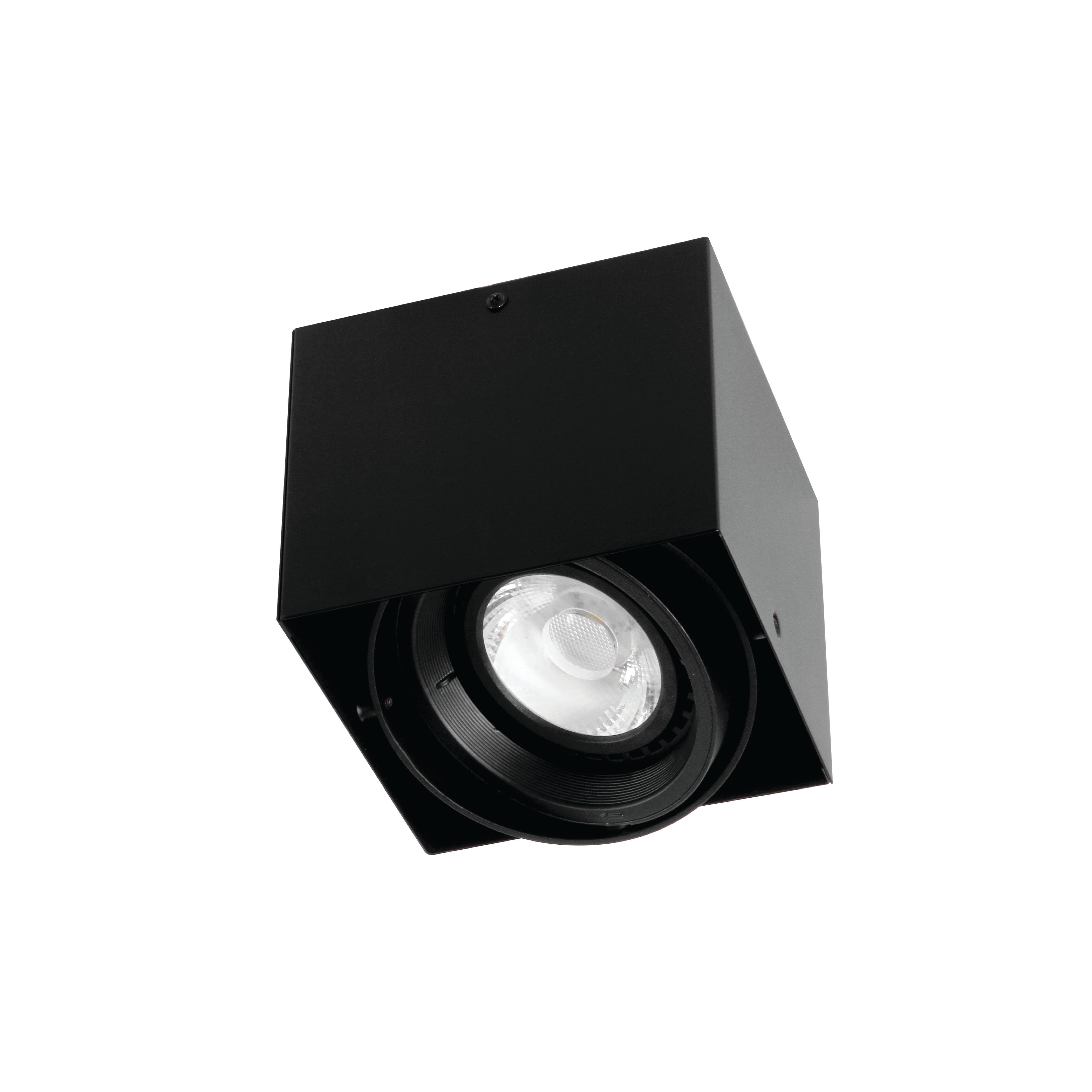 ดาวน์ไลท์ SL LIGHTING 558-1 สี่เหลี่ยม AR111 G53 สีดำ 1-SOCKET