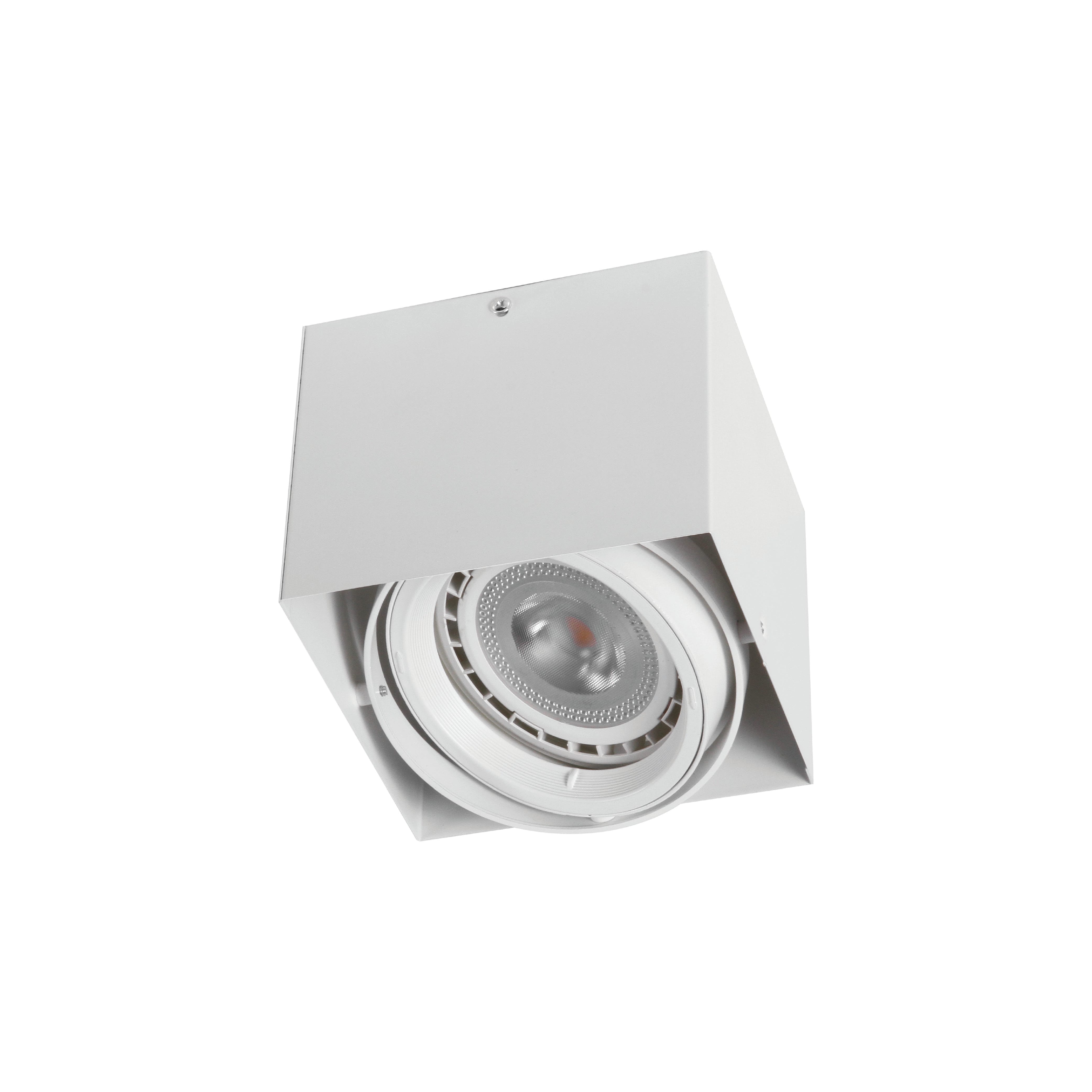 ดาวน์ไลท์ SL LIGHTING 558-1 สี่เหลี่ยม AR111 G53 สีขาว 1-SOCKET
