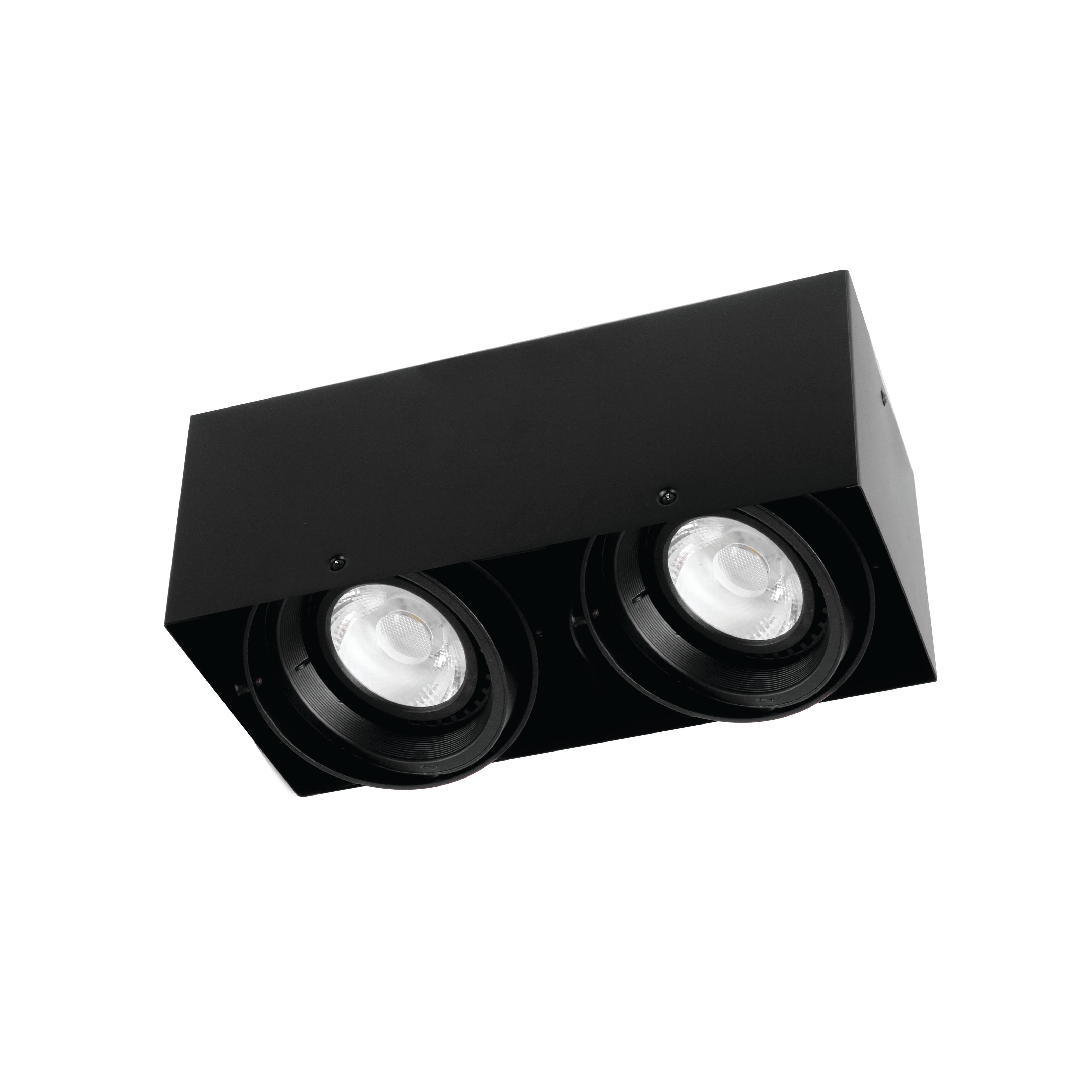 ดาวน์ไลท์ SL LIGHTING 558-2 สี่เหลี่ยม AR111 G53 สีขาว 2-SOCKET_0