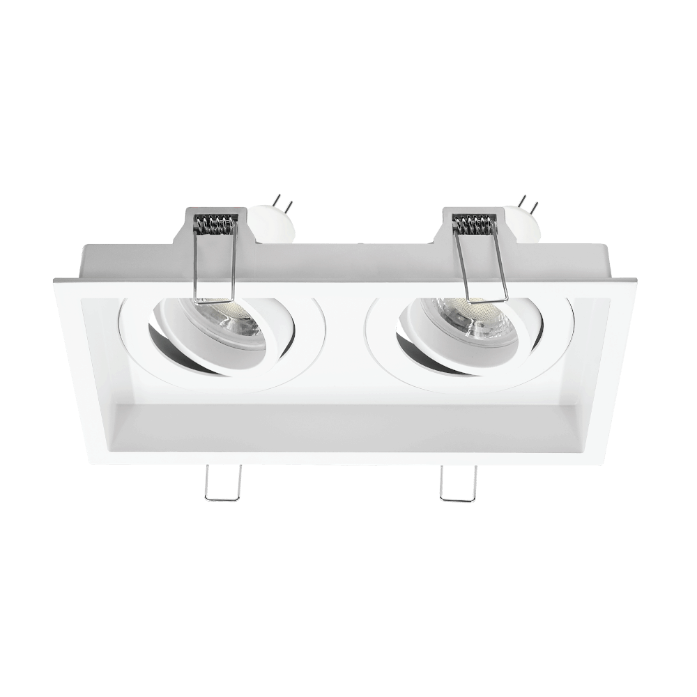 ดาวน์ไลท์ SL LIGHTING 571-2 ทรงสี่เหลี่ยม สีขาว