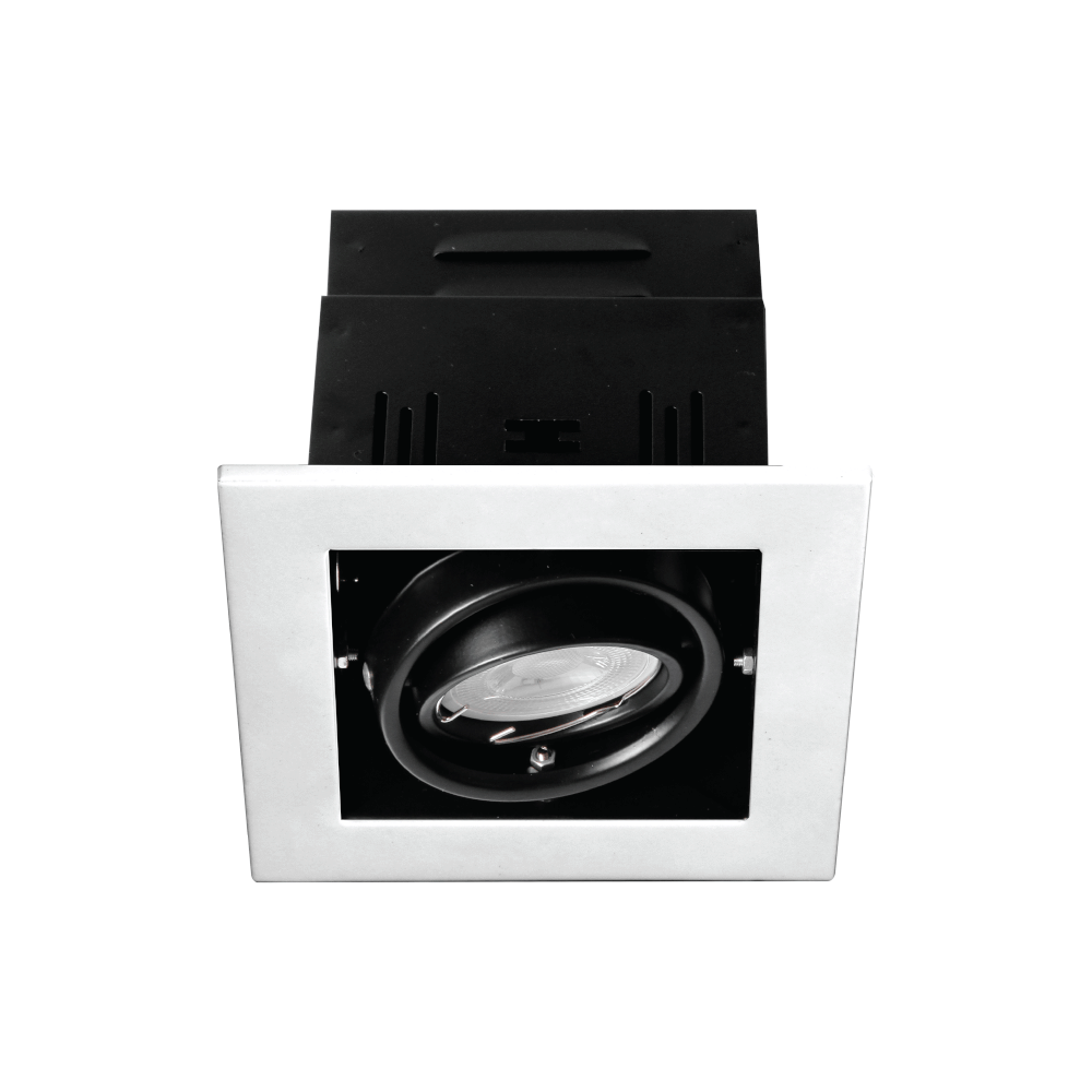 ดาวน์ไลท์ SL LIGHTING 577-1 ทรงสี่เหลี่ยม สีขาว
