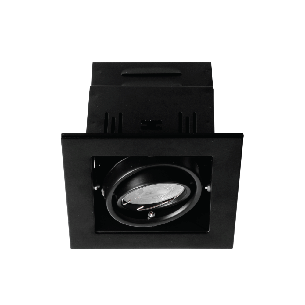 ดาวน์ไลท์ SL LIGHTING 577-1 ทรงสี่เหลี่ยม สีดำ