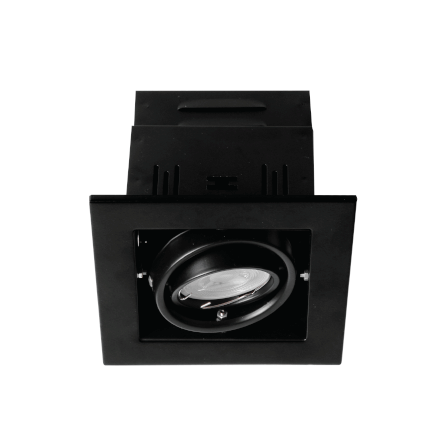 ดาวน์ไลท์ SL LIGHTING 577-1 ทรงสี่เหลี่ยม สีดำ_0