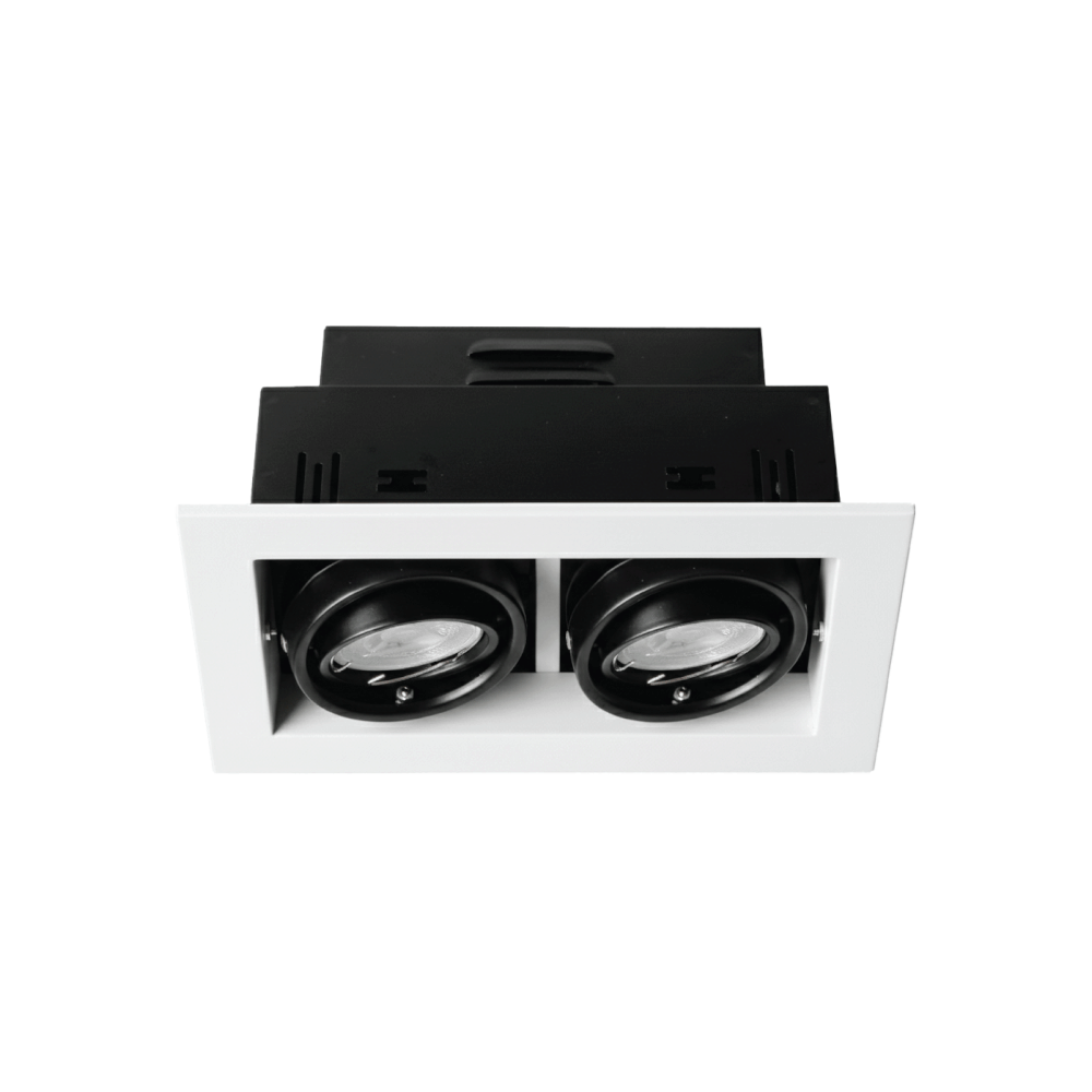 ดาวน์ไลท์ SL LIGHTING 577-2 ทรงสี่เหลี่ยม สีขาว