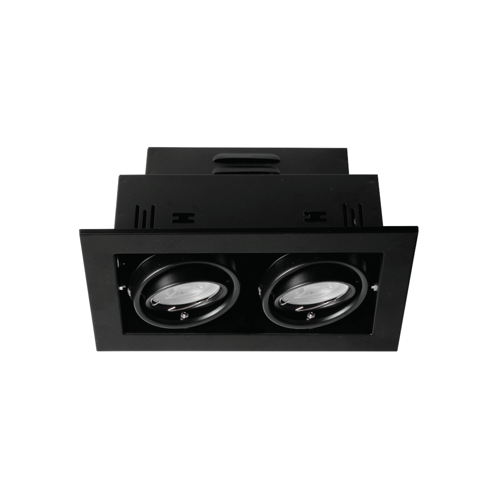 ดาวน์ไลท์ SL LIGHTING 577-2 ทรงสี่เหลี่ยม สีดำ