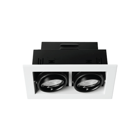 ดาวน์ไลท์ SL LIGHTING 577-2 ทรงสี่เหลี่ยม สีขาว_0