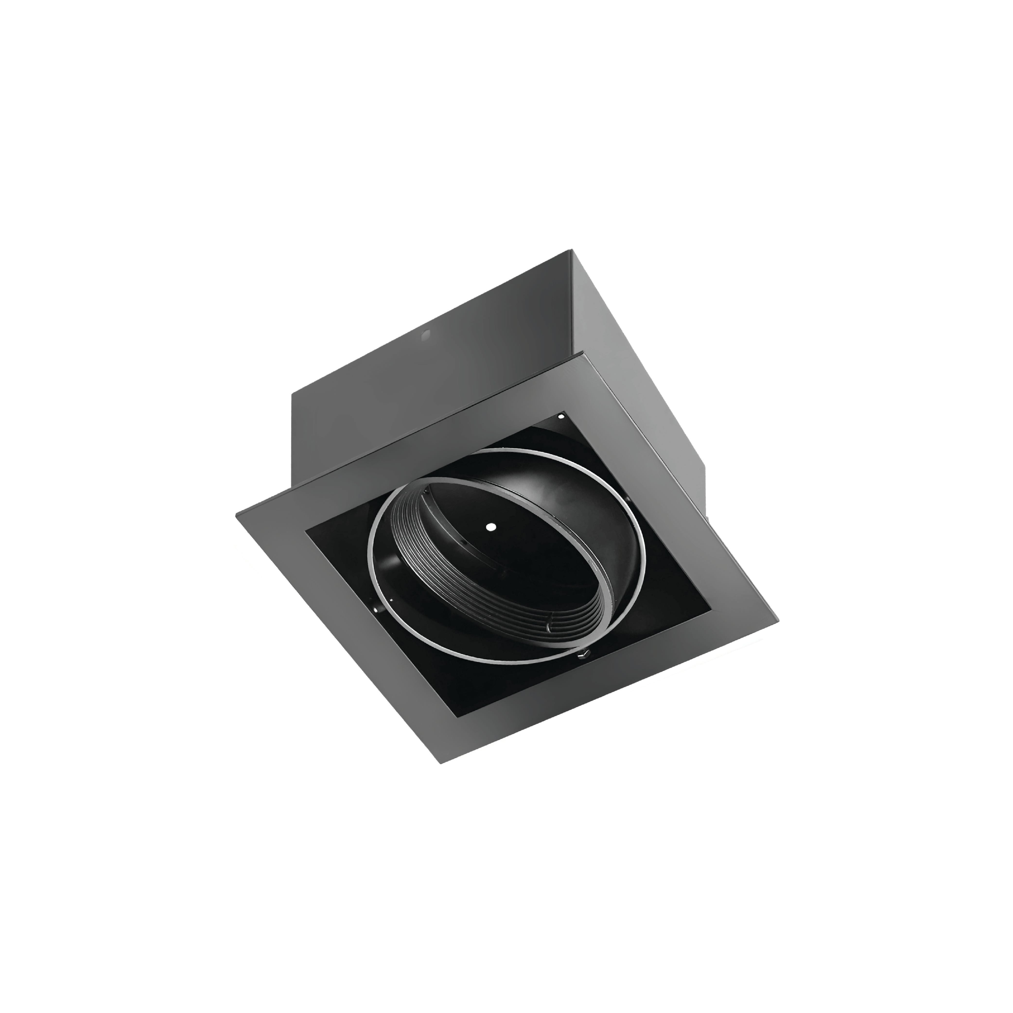 ดาวน์ไลท์ SL LIGHTING 581 AR111 7.5 นิ้ว ทรงสี่เหลี่ยม สีดำ_0