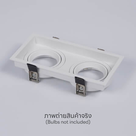 ดาวน์ไลท์ SL LIGHTING 584-2 สีขาว สี่เหลี่ยม_4