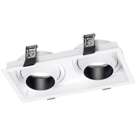 ดาวน์ไลท์ SL LIGHTING 594-2 สีขาว สี่เหลี่ยม_0