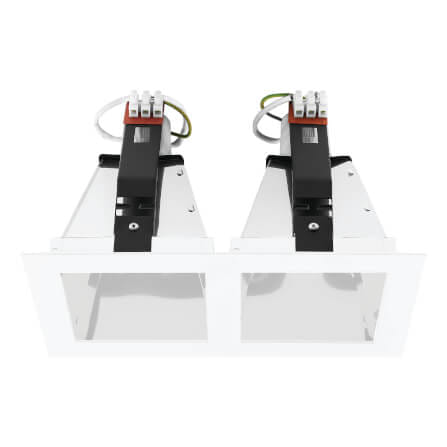 ดาวน์ไลท์ SL LIGHTING 630 ทรงสี่เหลี่ยม สีขาว_0