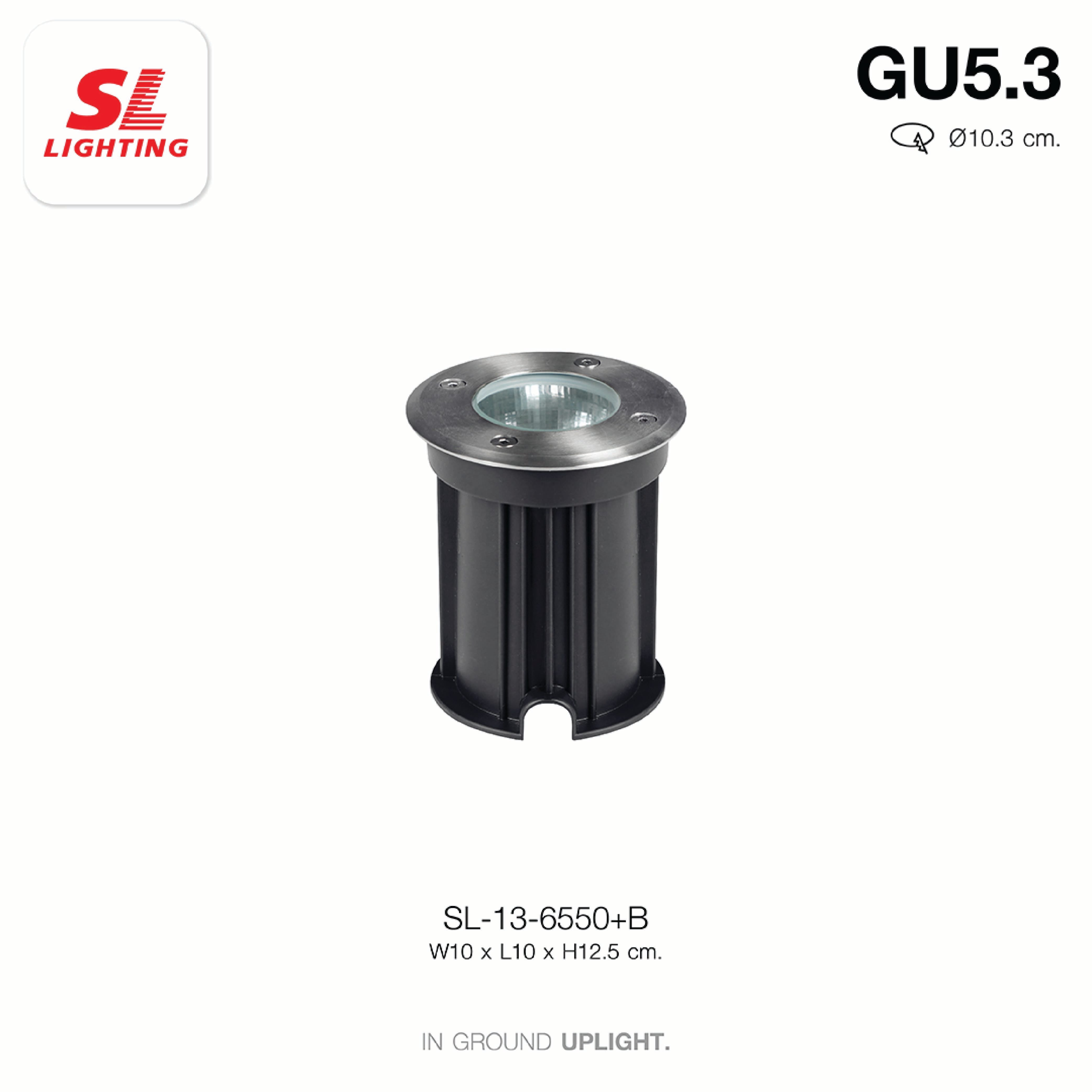 ไฟฝังพื้น SL LIGHTING 6550 MR16 GU5.3 สีเงิน