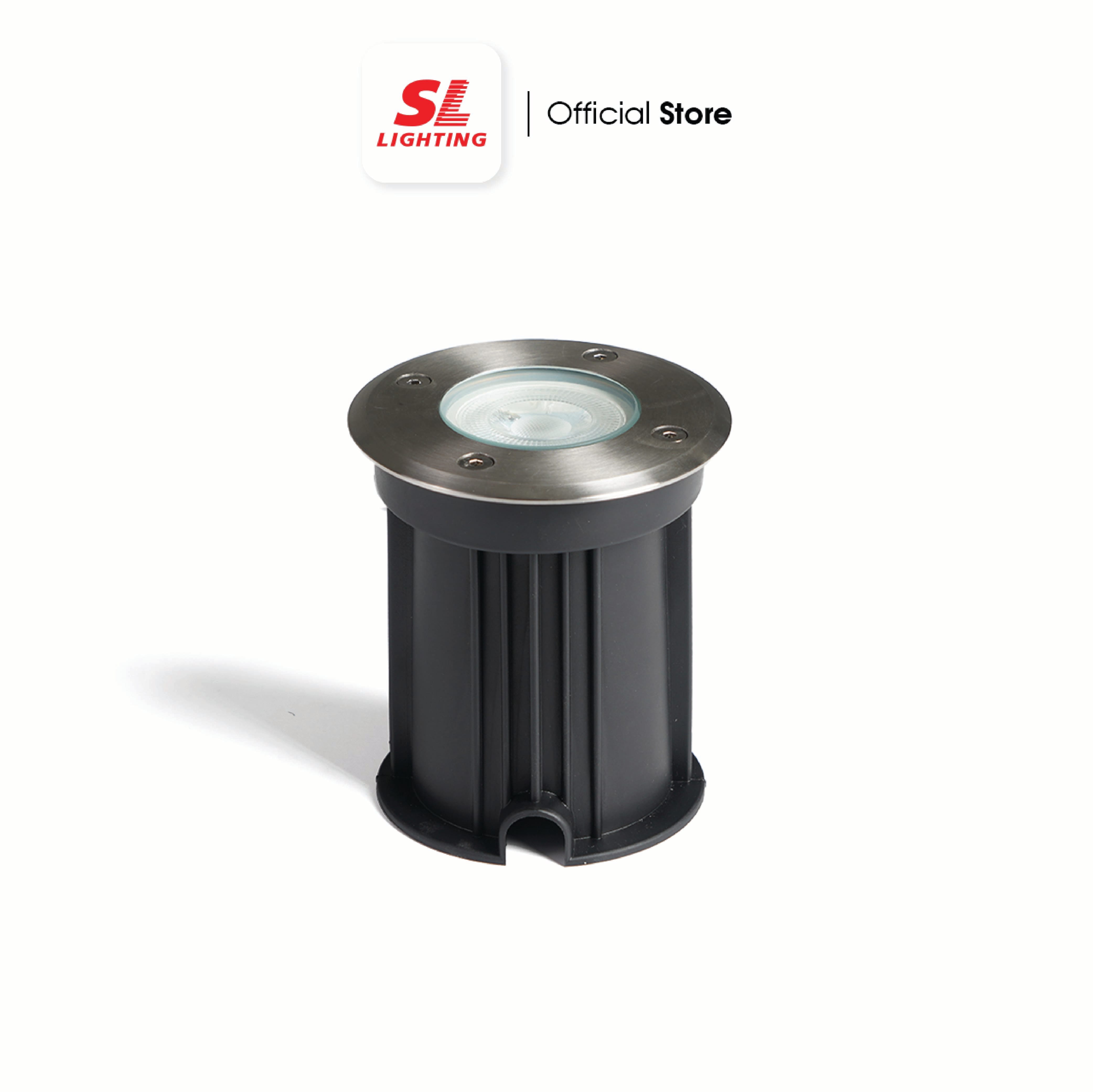 ไฟฝังพื้น SL LIGHTING 6550 MR16 GU5.3 สีเงิน_2