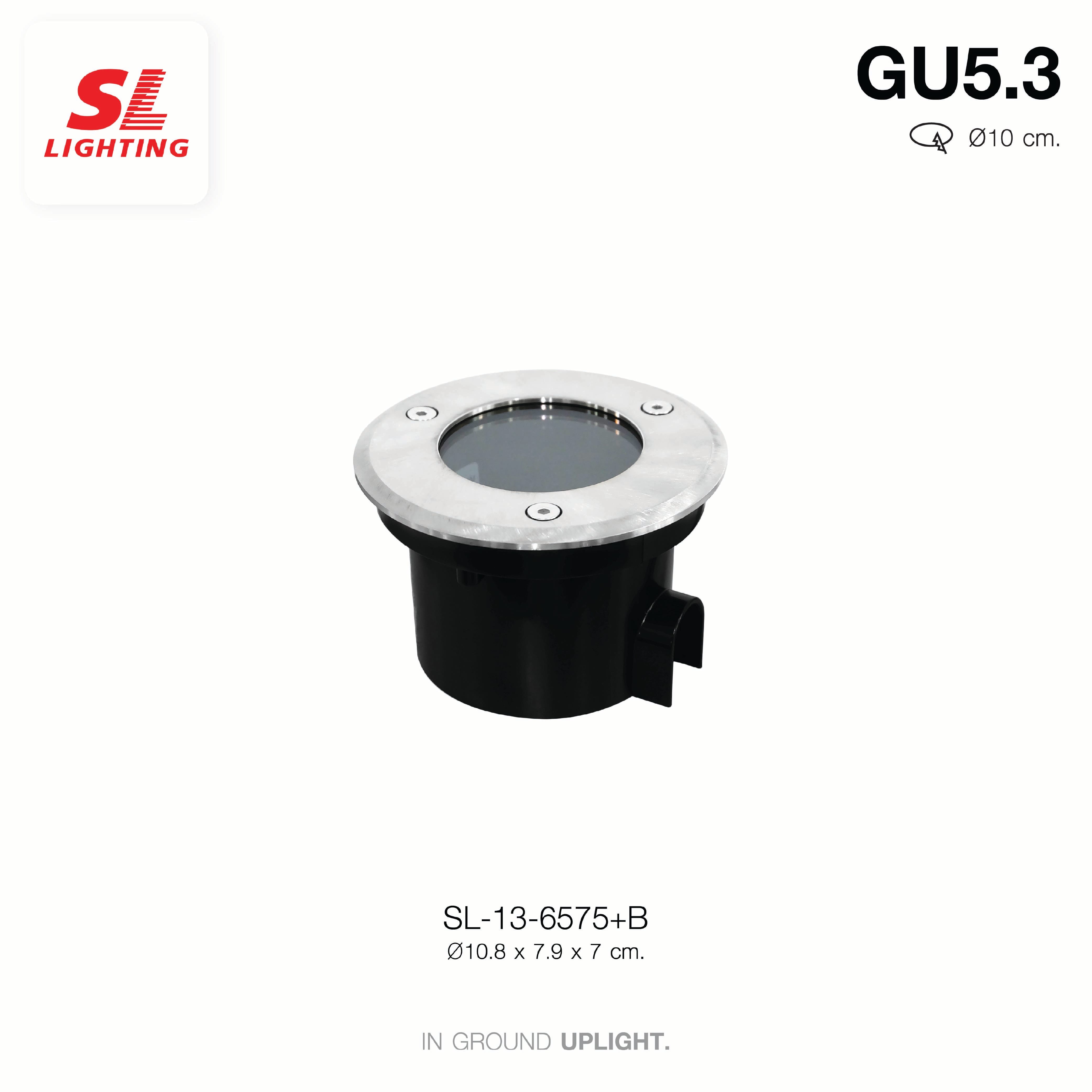 ไฟฝังพื้น SL LIGHTING 6575 MR16 GU5.3 สีเงิน