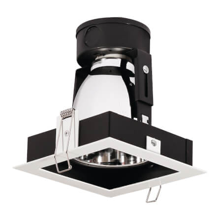 ดาวน์ไลท์ SL LIGHTING 661 ทรงสี่เหลี่ยม สีขาว_0