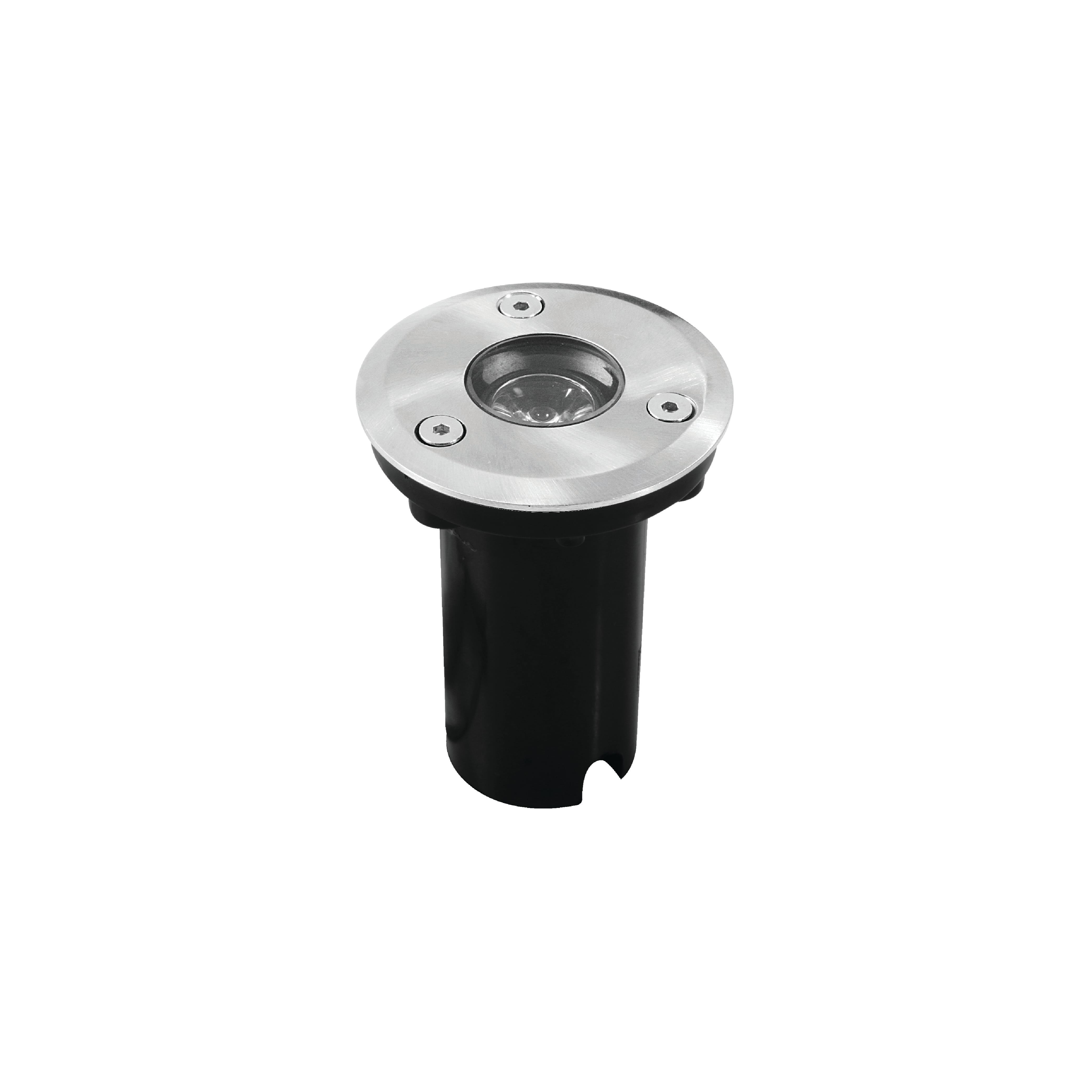 ไฟฝังพื้น LED SL LIGHTING 6642 1W WARM WHITE สีดำ