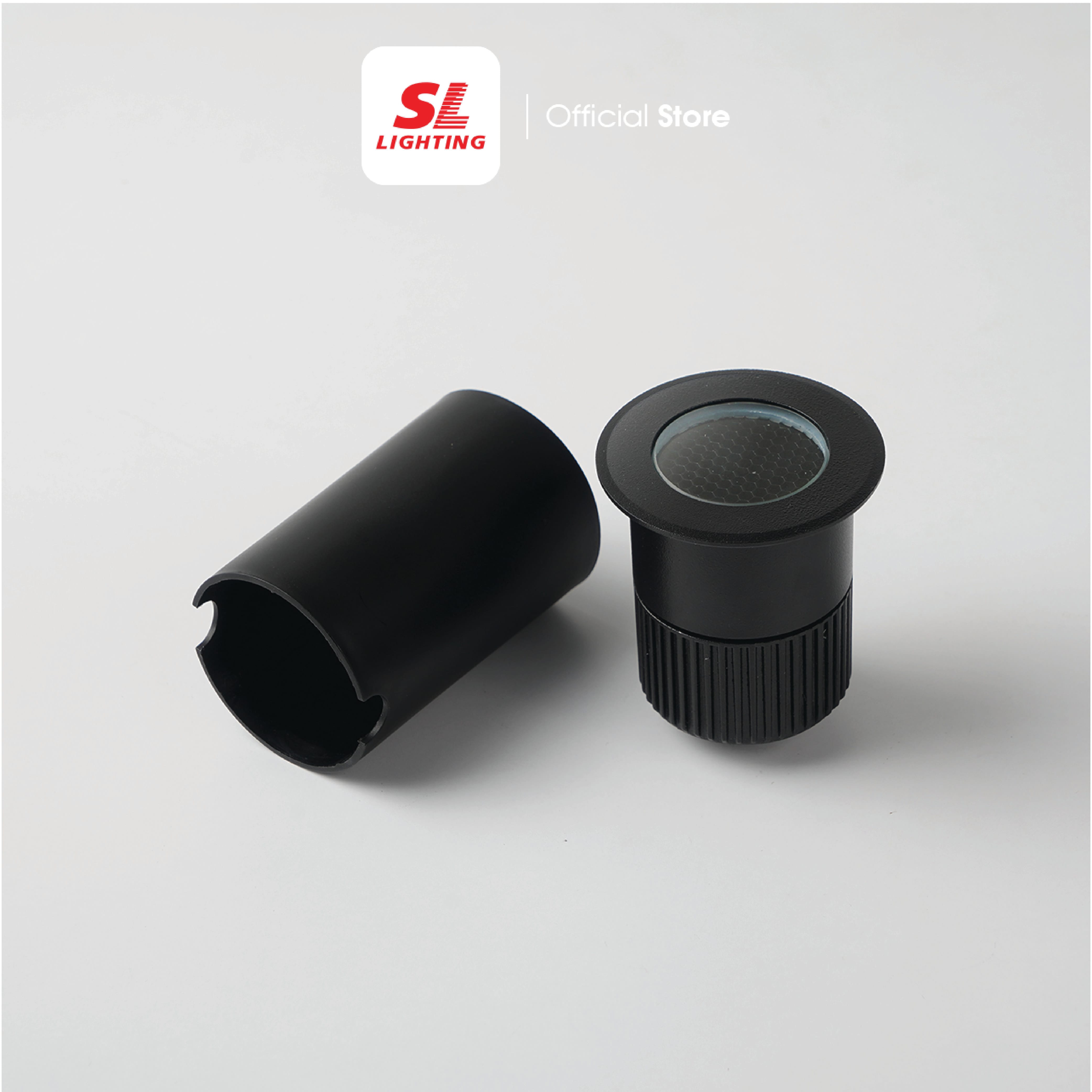 ไฟฝังพื้น LED SL LIGHTING 6645 5W WARM WHITE สีดำ_3