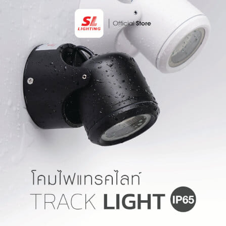 แทรคไลท์ ติดลอย GU10 SL LIGHTING 670C สีดำ_1