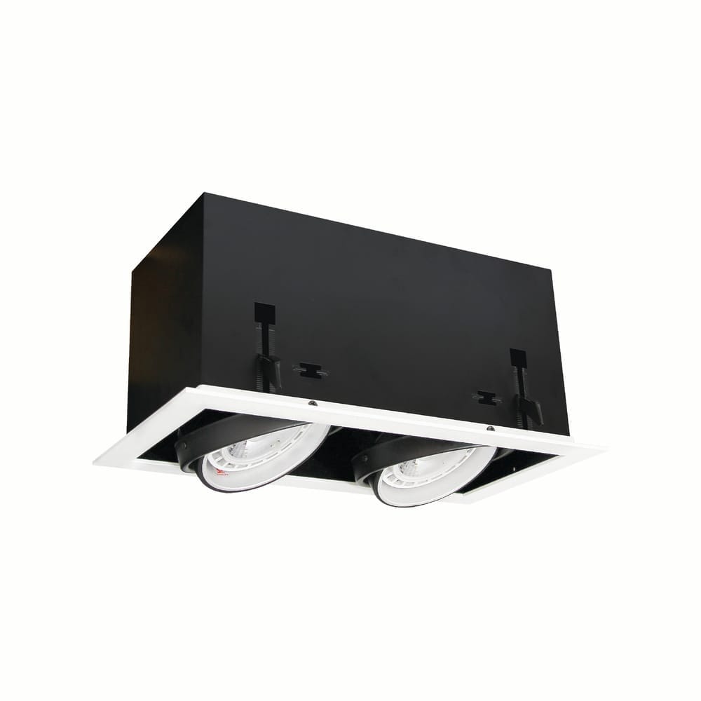 ดาวน์ไลท์ SL LIGHTING 672 สี่เหลี่ยม PAR30 E27 2 ขั้ว สีขาว