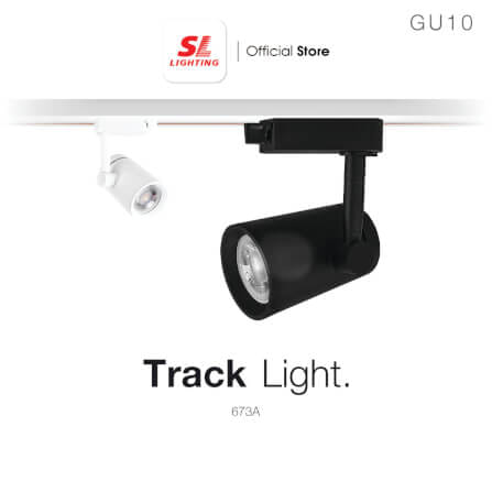 แทรคไลท์ ติดราง GU10 SL LIGHTING 673A สีดำ_3