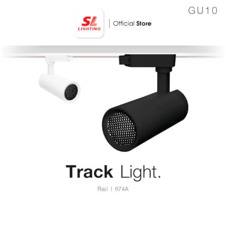แทรคไลท์ ติดราง GU10 SL LIGHTING 674A สีขาว_3