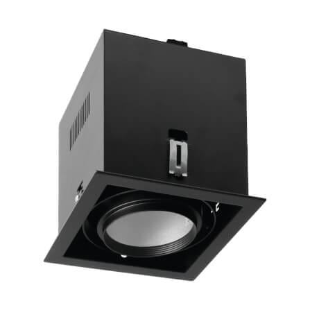 ดาวน์ไลท์ SL LIGHTING 679 ทรงสี่เหลี่ยม สีดำ_0