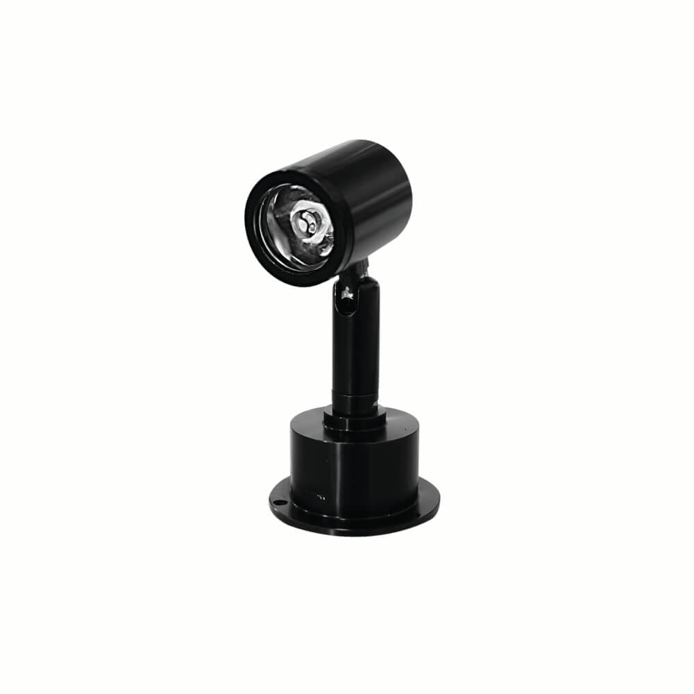 ไฟตู้กระจก LED SL LIGHTING 728C 1 วัตต์ WARM WHITE สีดำ