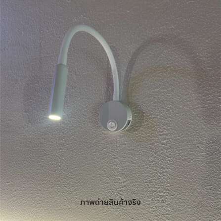 ไฟหัวเตียง LED SL LIGHTING 730C 3 วัตต์ WARM WHITE สีขาว_4