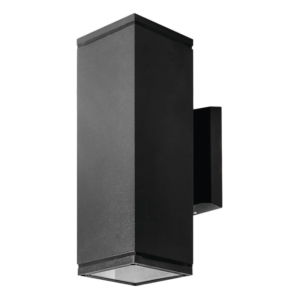 ไฟผนังภายนอก SL LIGHTING 7572 E27 สี่เหลี่ยม สีดำ แบบ 2 ทาง