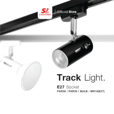 แทรคไลท์ ติดราง E27 SL LIGHTING 800F สีขาว_4