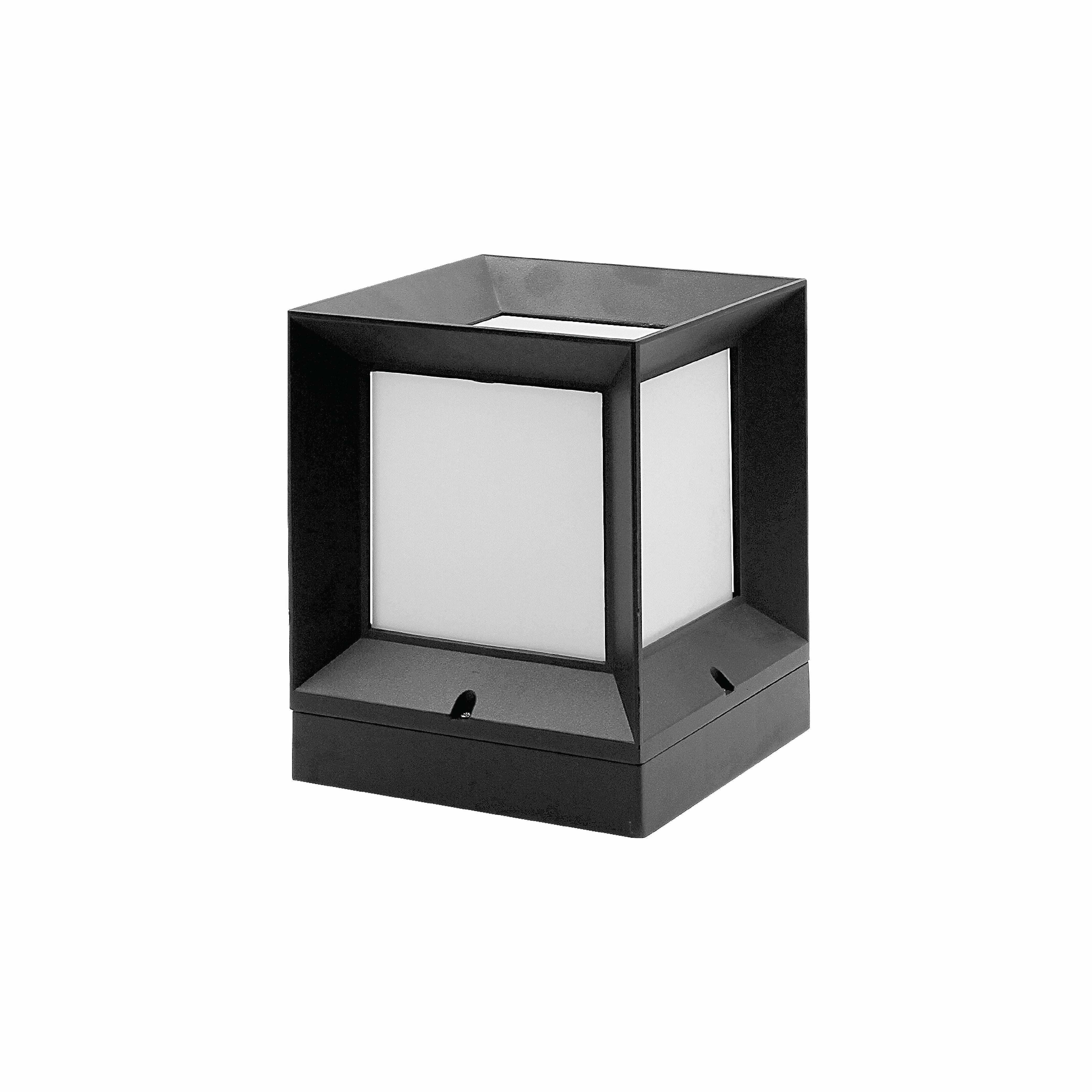 ไฟหัวเสา SL LIGHTING 8154 E27 ไซส์เล็ก สีดำ