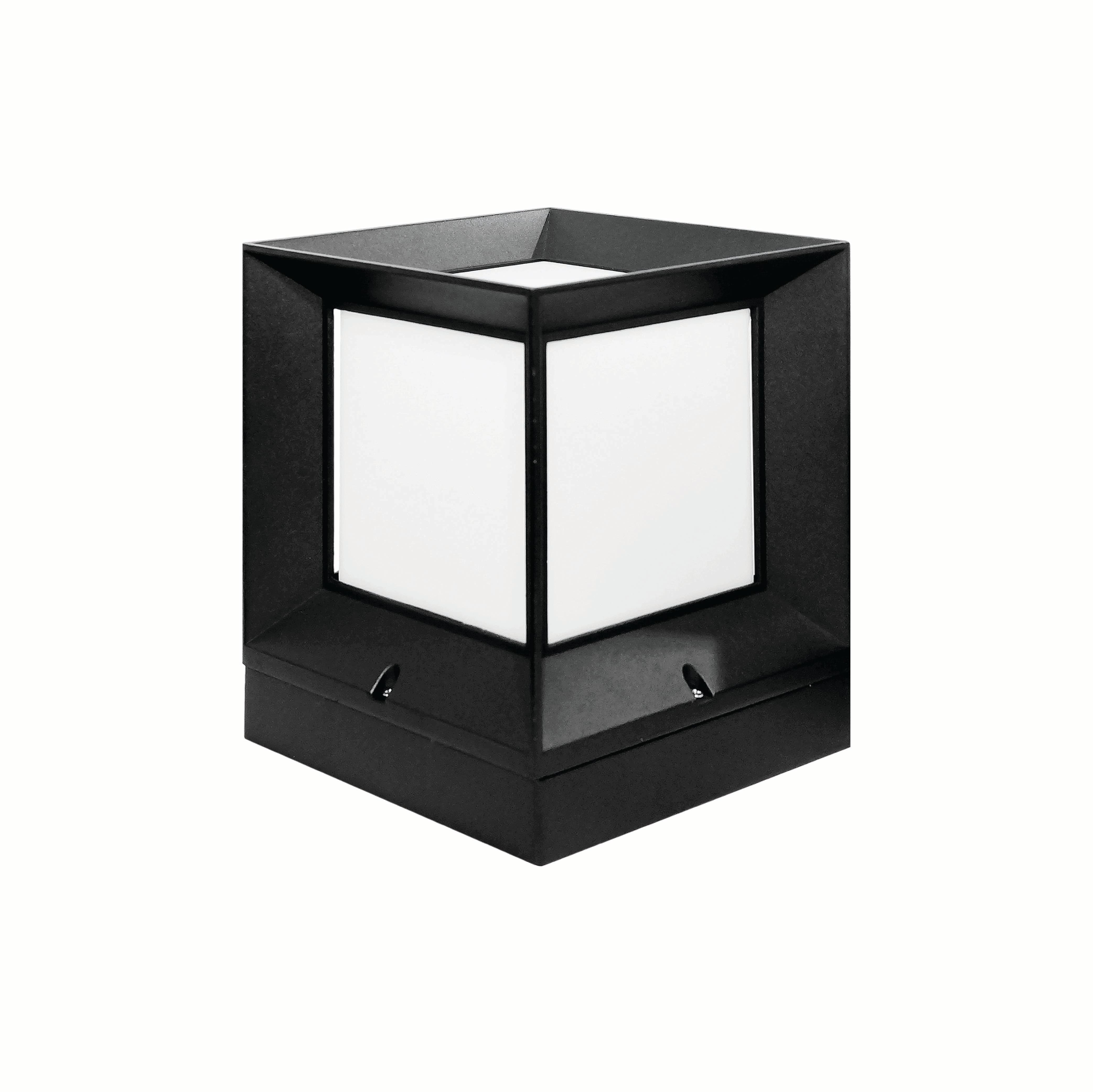 ไฟหัวเสา SL LIGHTING 8154 E27 ไซส์ใหญ่ สีดำ_0