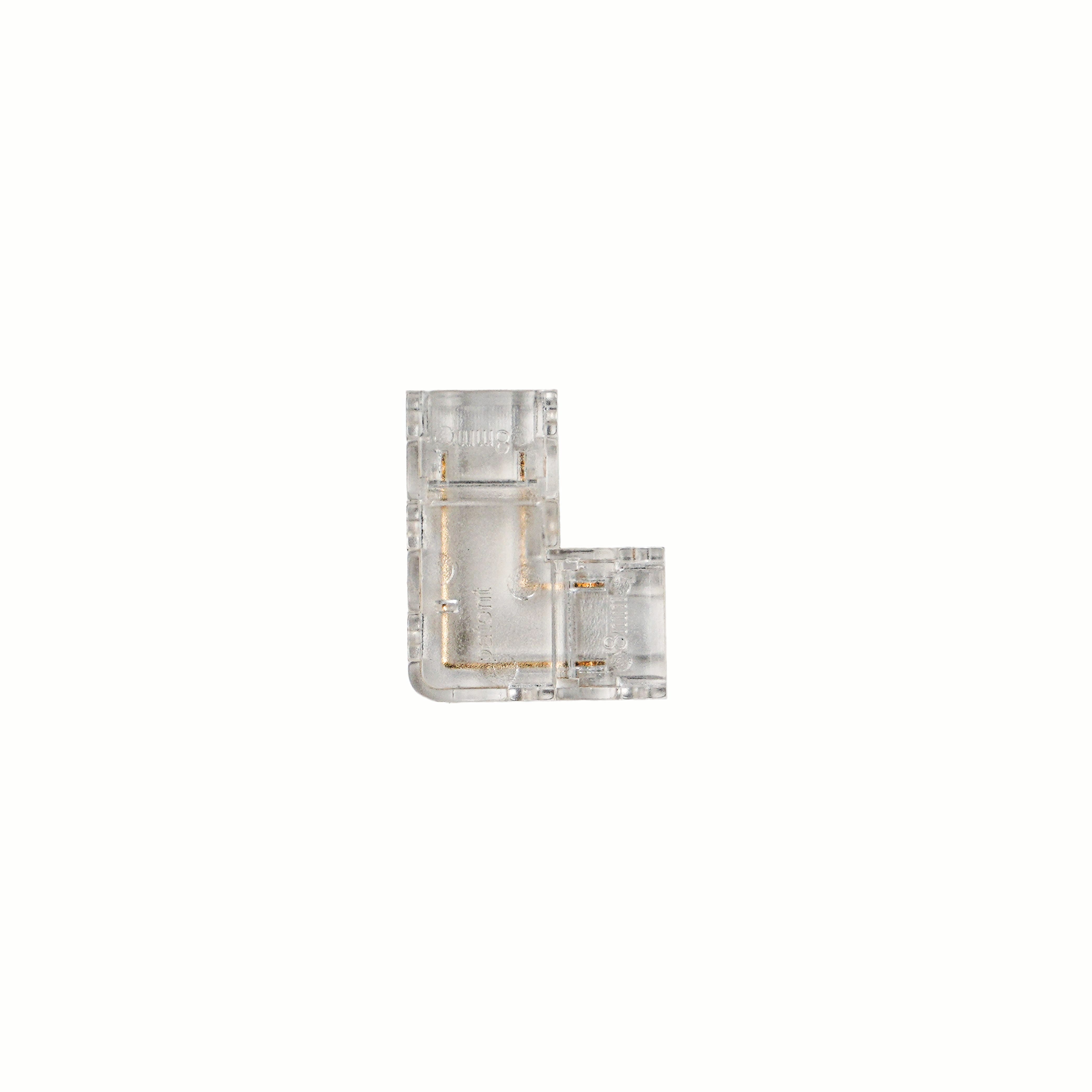 อุปกรณ์ต่อไฟ สำหรับไฟเส้น SL LIGHTING CLEAR-STRIP-L 2ทาง สีใส