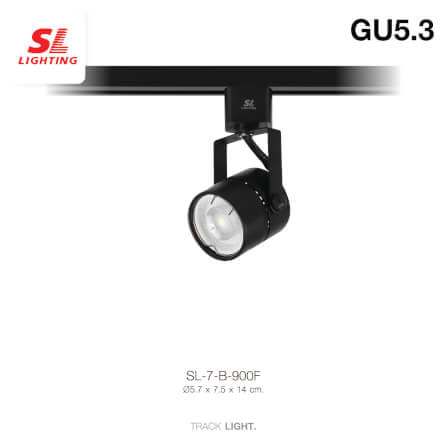 แทรคไลท์ ติดราง GU5.3 SL LIGHTING 900F สีดำ_1