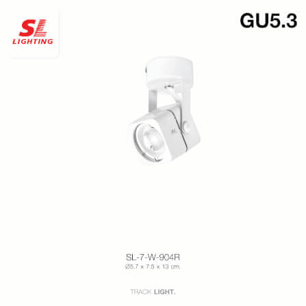 แทรคไลท์ ติดลอย GU10 SL LIGHTING 904R สีขาว_1