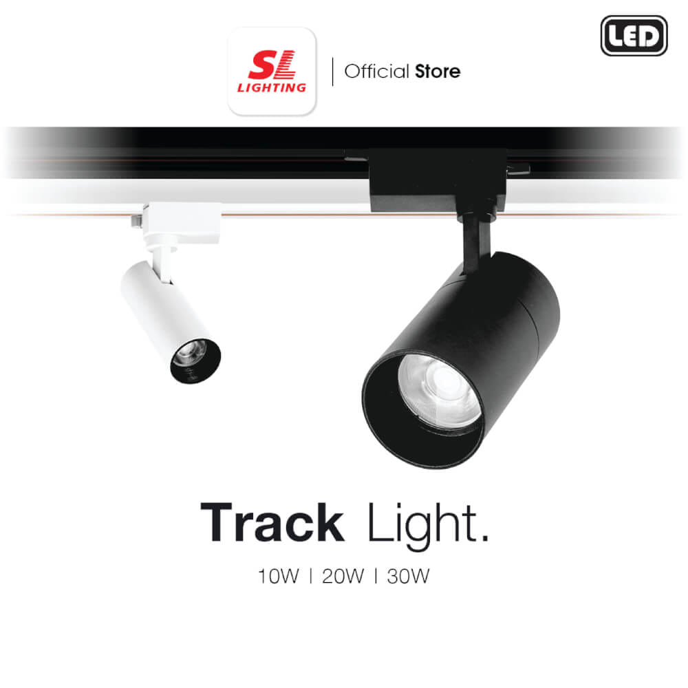 แทรคไลท์ LED SL LIGHTING 930A 10 วัตต์ WARM WHITE สีขาว