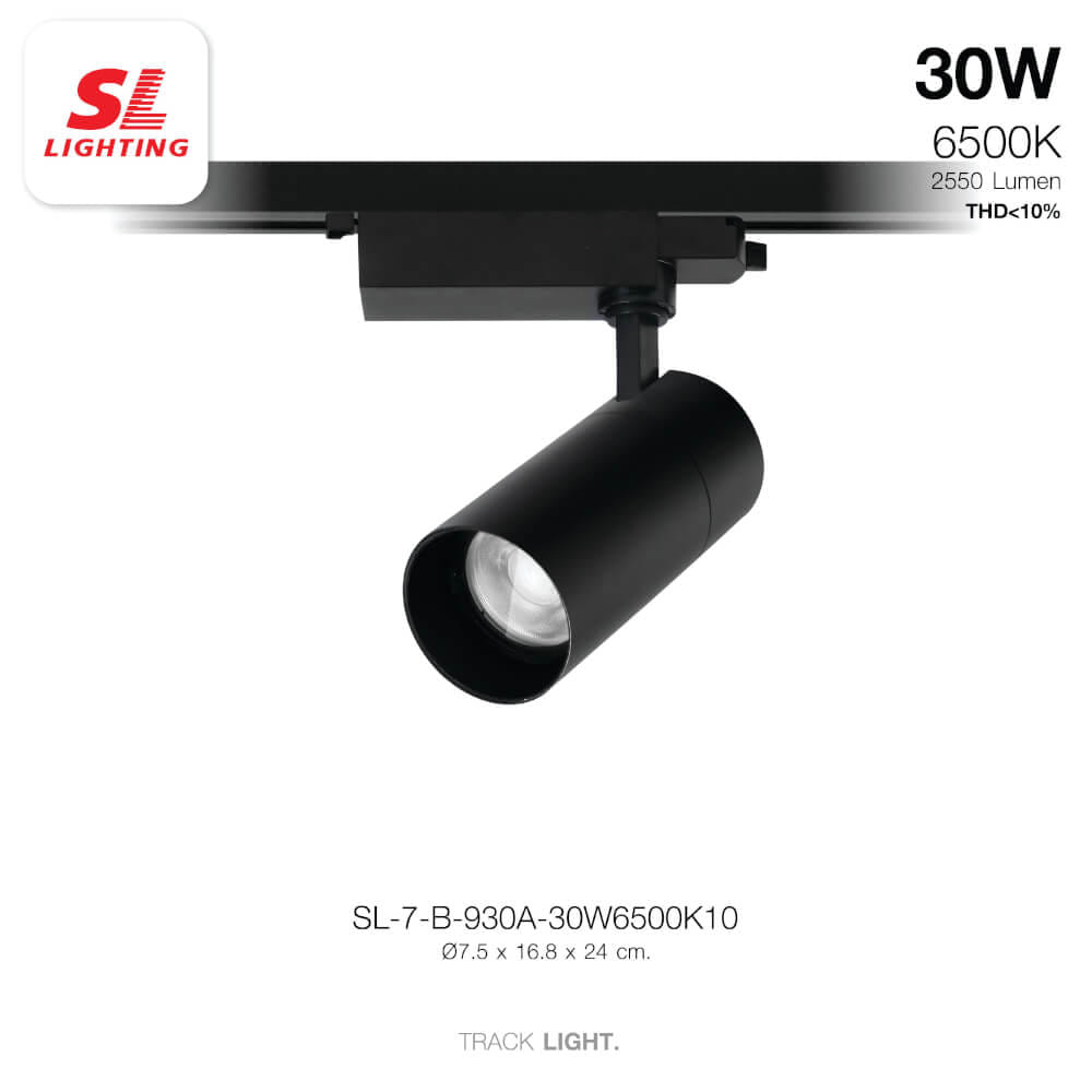แทรคไลท์ LED SL LIGHTING 930A THD<10 30 วัตต์ DAY LIGHT สีขาว