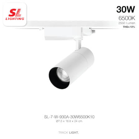 แทรคไลท์ LED SL LIGHTING 930A THD<10 30 วัตต์ DAY LIGHT สีดำ_1