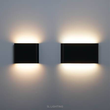 ไฟผนังภายนอก LED SL LIGHTING ALLIUM 12 วัตต์ WARM WHITE สีดำ_3