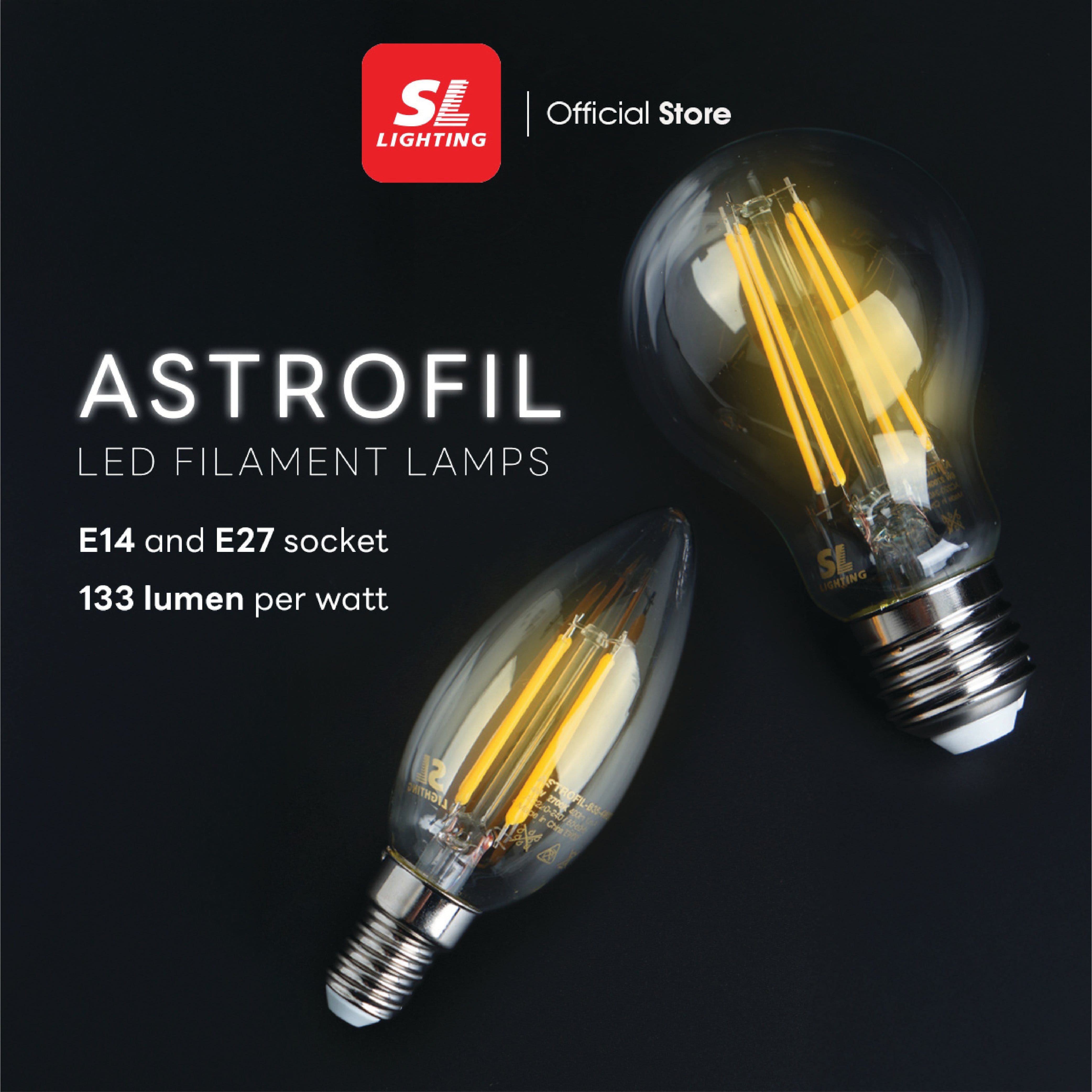 หลอด LED SL LIGHTING FILAMENT B35 E14 4 วัตต์ WARMWHITE_1