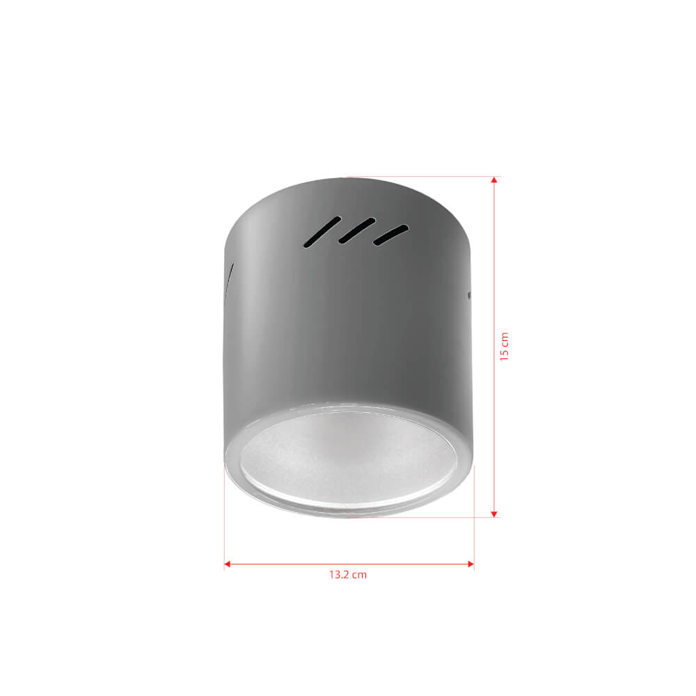 ดาวน์ไลท์ SL LIGHTING AURORA กลม E27 สีเทา