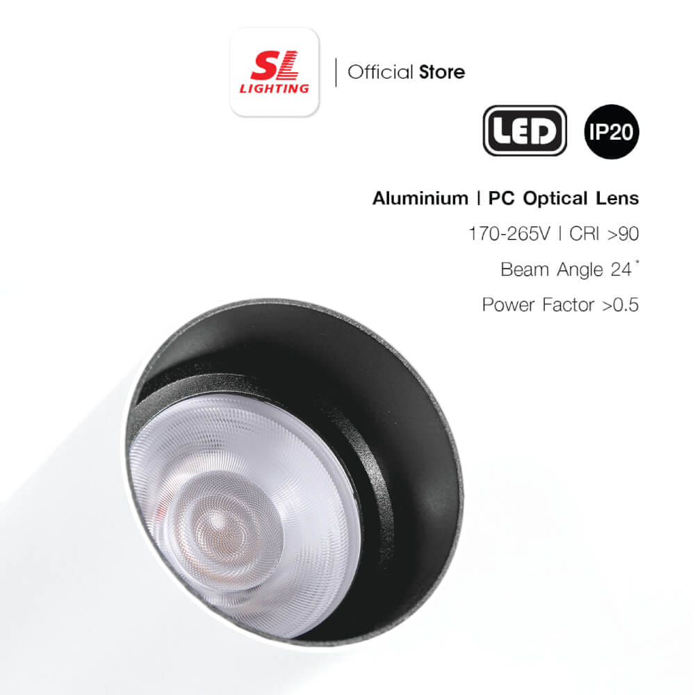 แทรคไลท์ LED SL LIGHTING 930A 20 วัตต์ COOL WHITE สีขาว