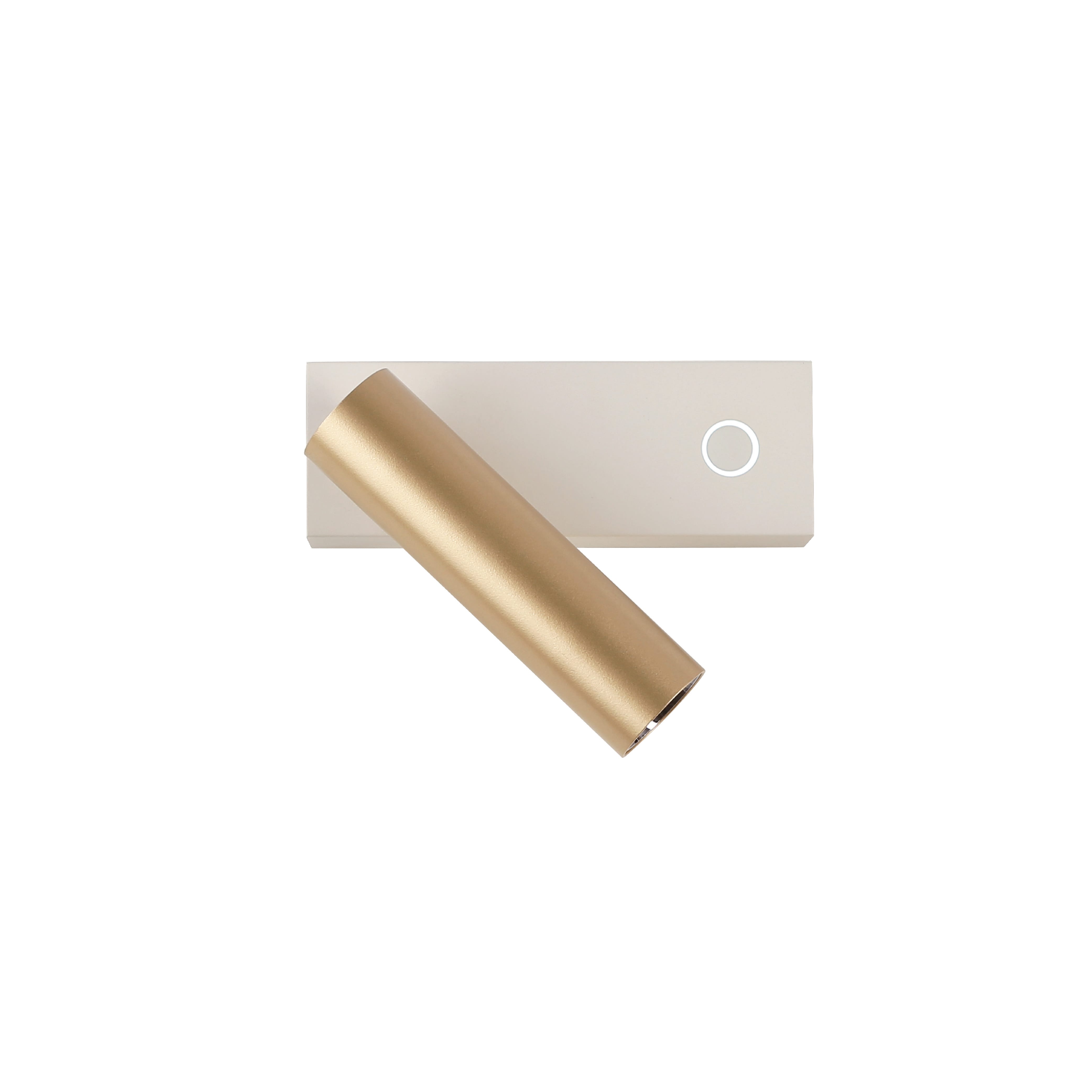 ไฟหัวเตียง LED SL LIGHTING BETT 3 วัตต์ WARM WHITE Touch Control พอร์ตชาร์จ Type-C สีขาว/ทอง