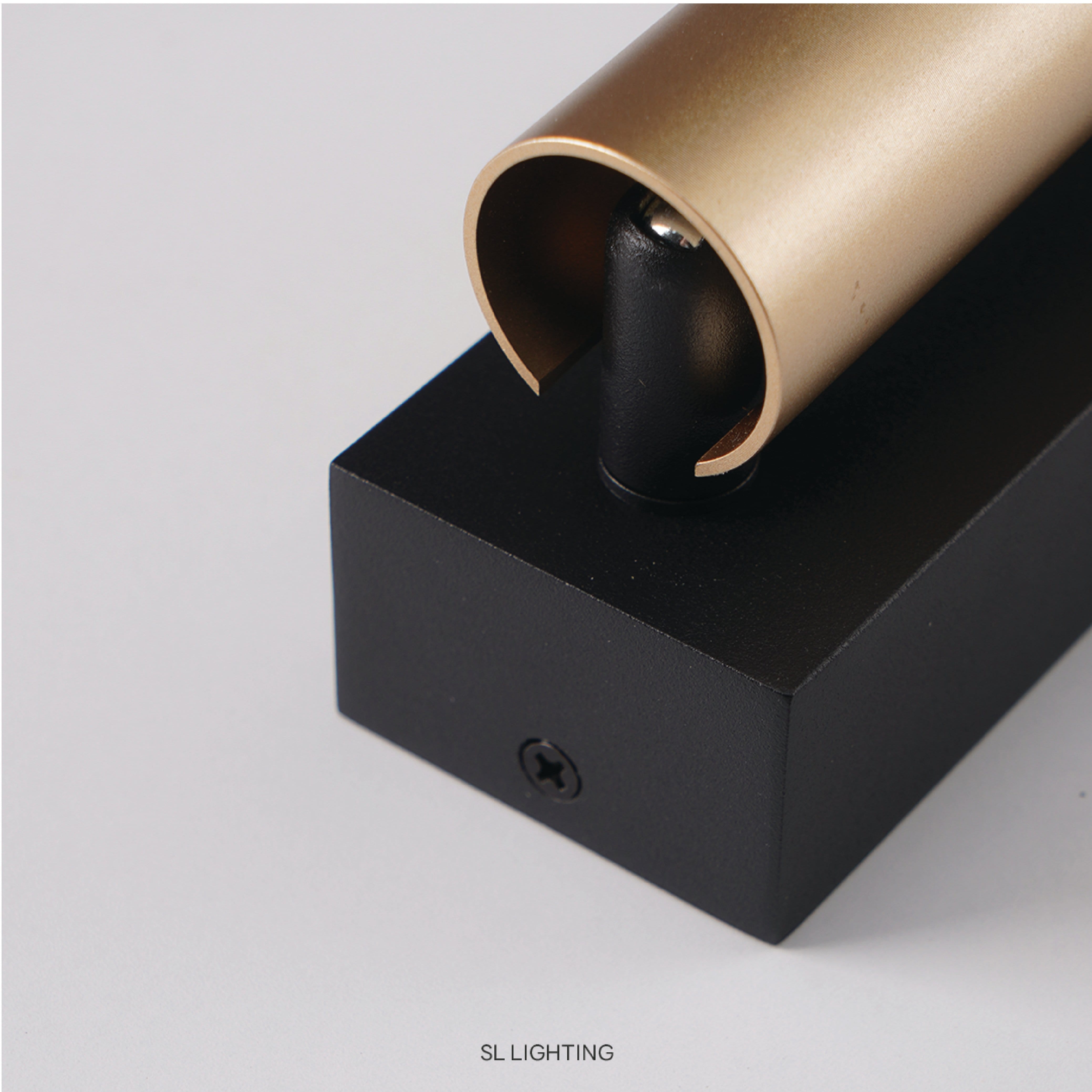 ไฟหัวเตียง LED SL LIGHTING BETT 3 วัตต์ WARM WHITE Touch Control พอร์ตชาร์จ Type-C สีดำ/ทอง