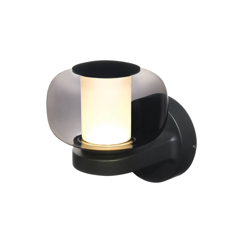 ไฟผนังภายนอก LED SL LIGHTING BLOS 7 วัตต์ WARM WHITE สีดำ (1ทาง)